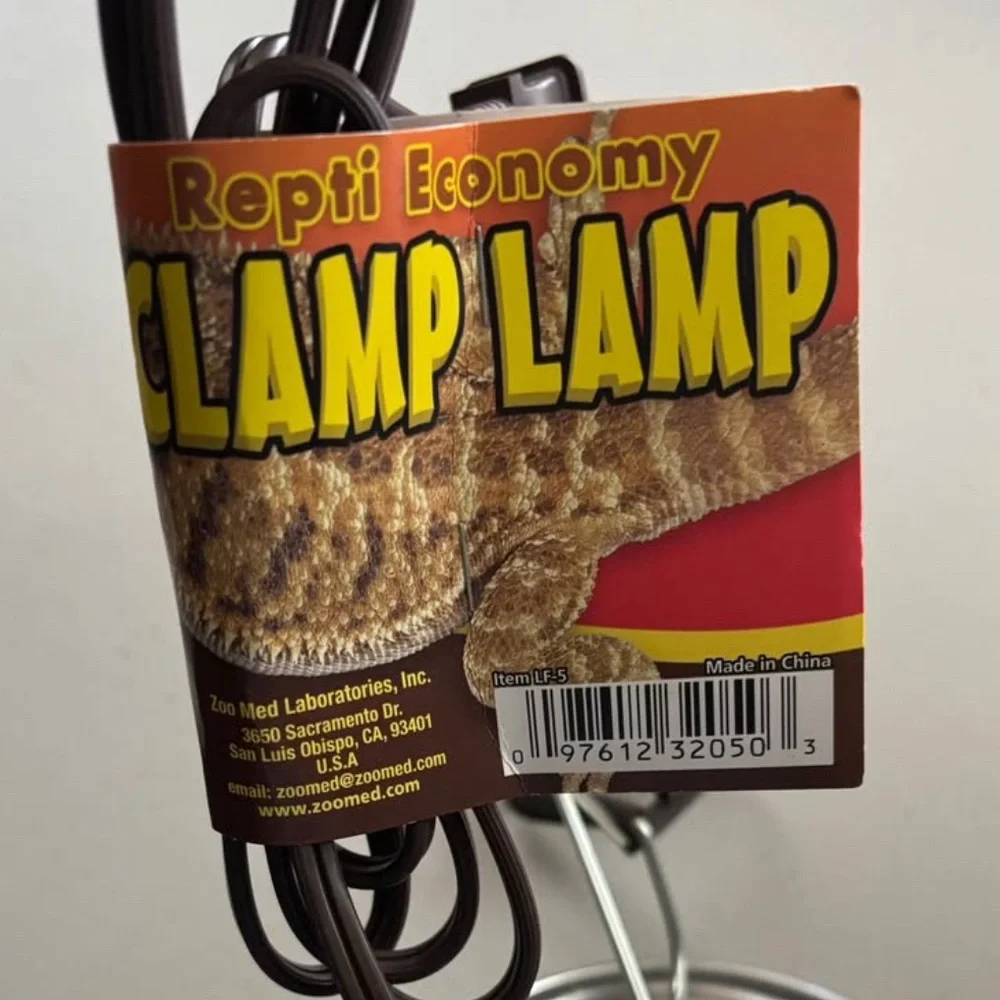Zoo Med Repti Economy Aluminum Clamp Lamp 8.5”